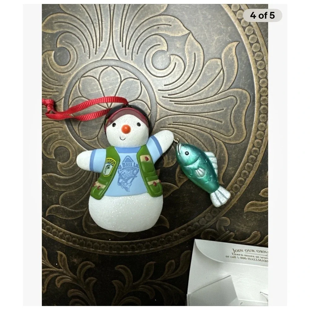Hallmark Ornament‎ 2010 Angling for Fun | Bass Master